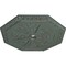 Ekena Millwork Spring Octagonal Medallion (Canopies up to 3"), 29 1/8"OD x 2 1/4"ID x 1 1/8"P, Cloud Burst Crackle CM30SPCBC - alternate 3